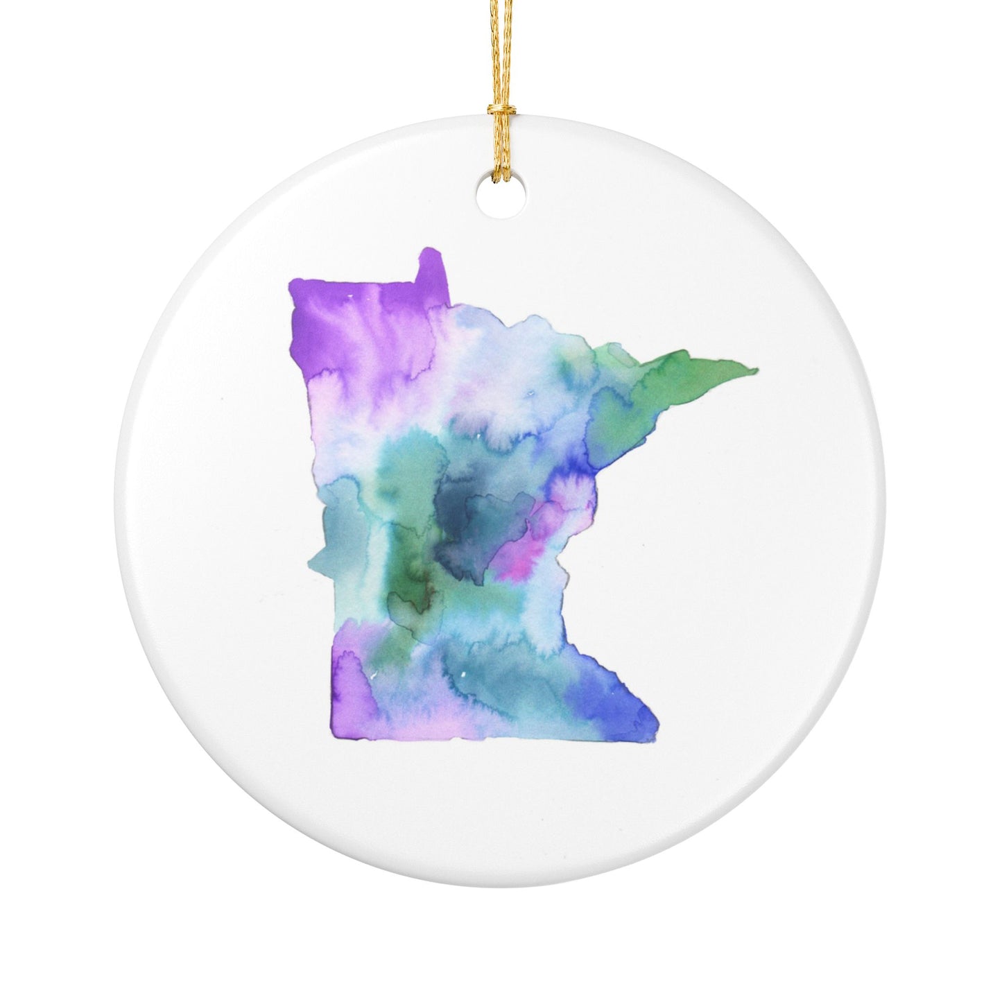 Minnesota Ceramic Ornament - Minnesota Decoration