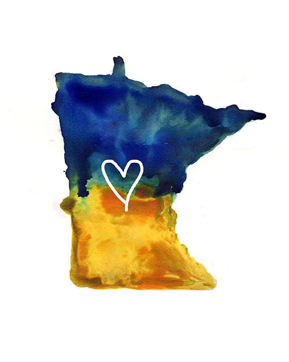 "Letting Go" by Jess Buhman, Multiple Sizes, Wall Art, Minnesota Painting, Home Decor, Choose Your Size