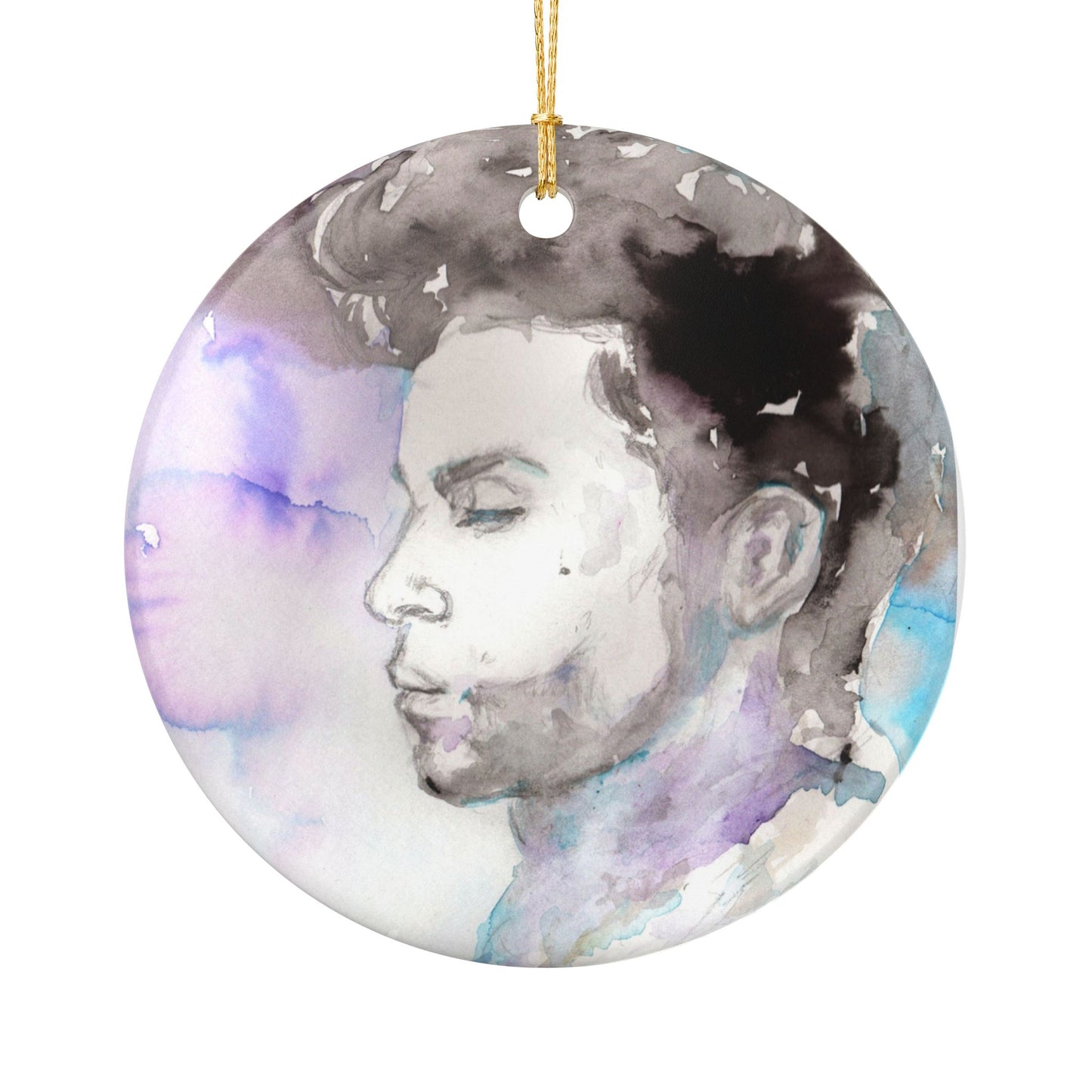 Purple Bliss - Ceramic Ornament