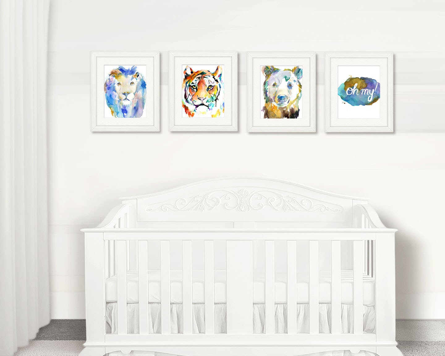 Bear Watercolor Digital Download Print | "Bear" by Jess Buhman, Instant Download, Print at Home, Nursery Decor