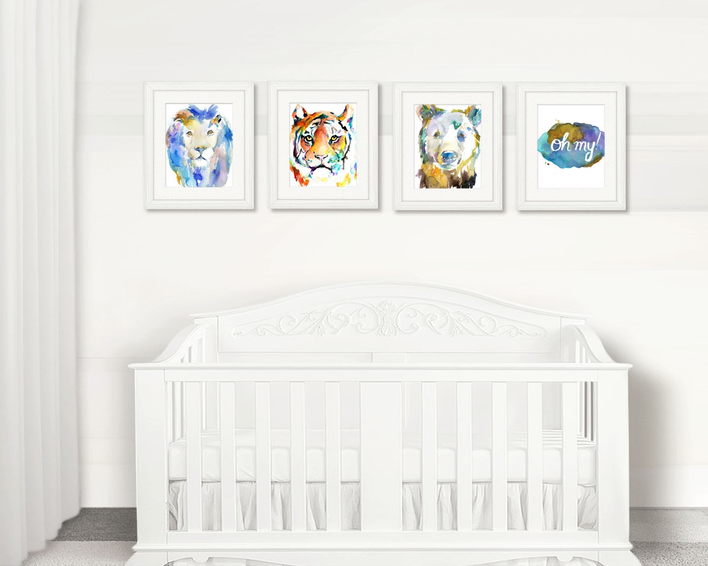 Bear Watercolor Digital Download Print | "Bear" by Jess Buhman, Instant Download, Print at Home, Nursery Decor