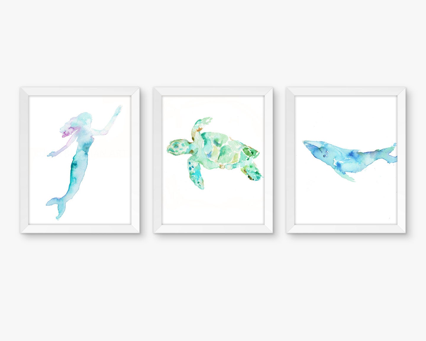 Humpback Watercolor Print, Humpback Painting, Whale Painting, Ocean Art, Ocean Animal Art, Nursery Art, Ocean Painting, Watercolor Animals