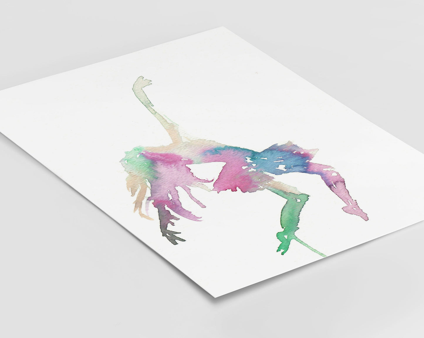 Watercolor Ballerina Digital Download | "Tiny Dancer" by Jess Buhman, Instant Download, Digital File, Nursery Decor