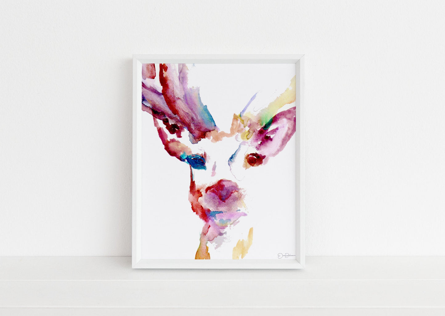 Deer Painting Digital Download, "Deer" by Jess Buhman, Instant Download, Print At Home, Digital File