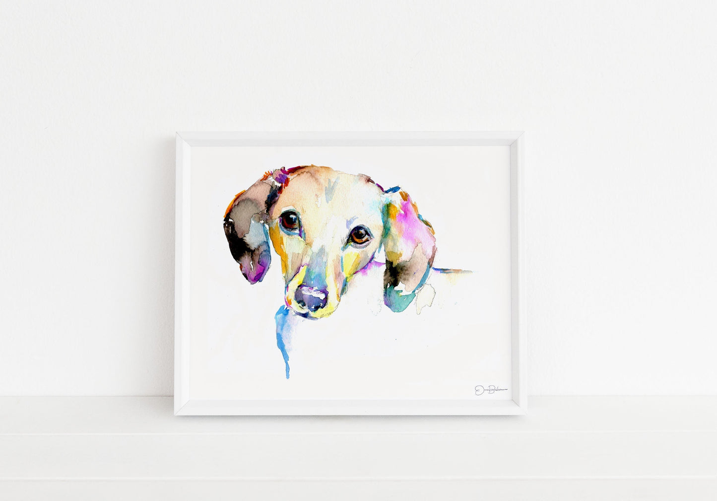 Dachshund Watercolor Print | "Dachshund" by Jess Buhman, Multiple Sizes, Select Your Size, Print of Dachshund, Dachshund Lover Gift