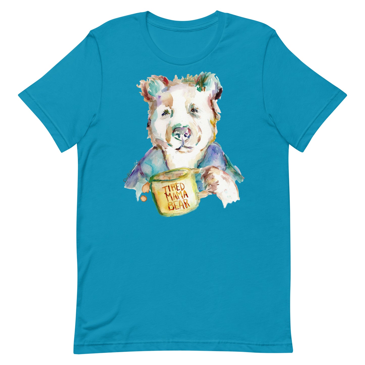 Tired Mama Bear Unisex t-shirt