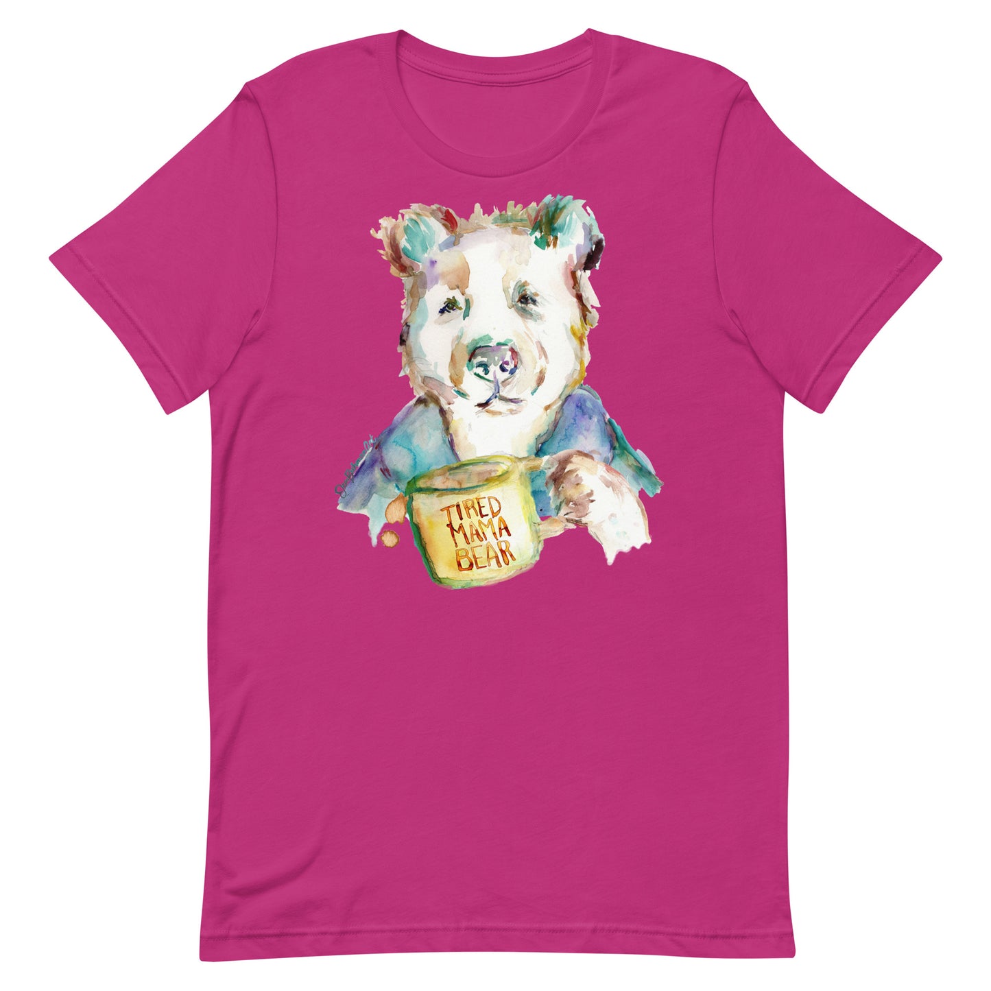 Tired Mama Bear Unisex t-shirt