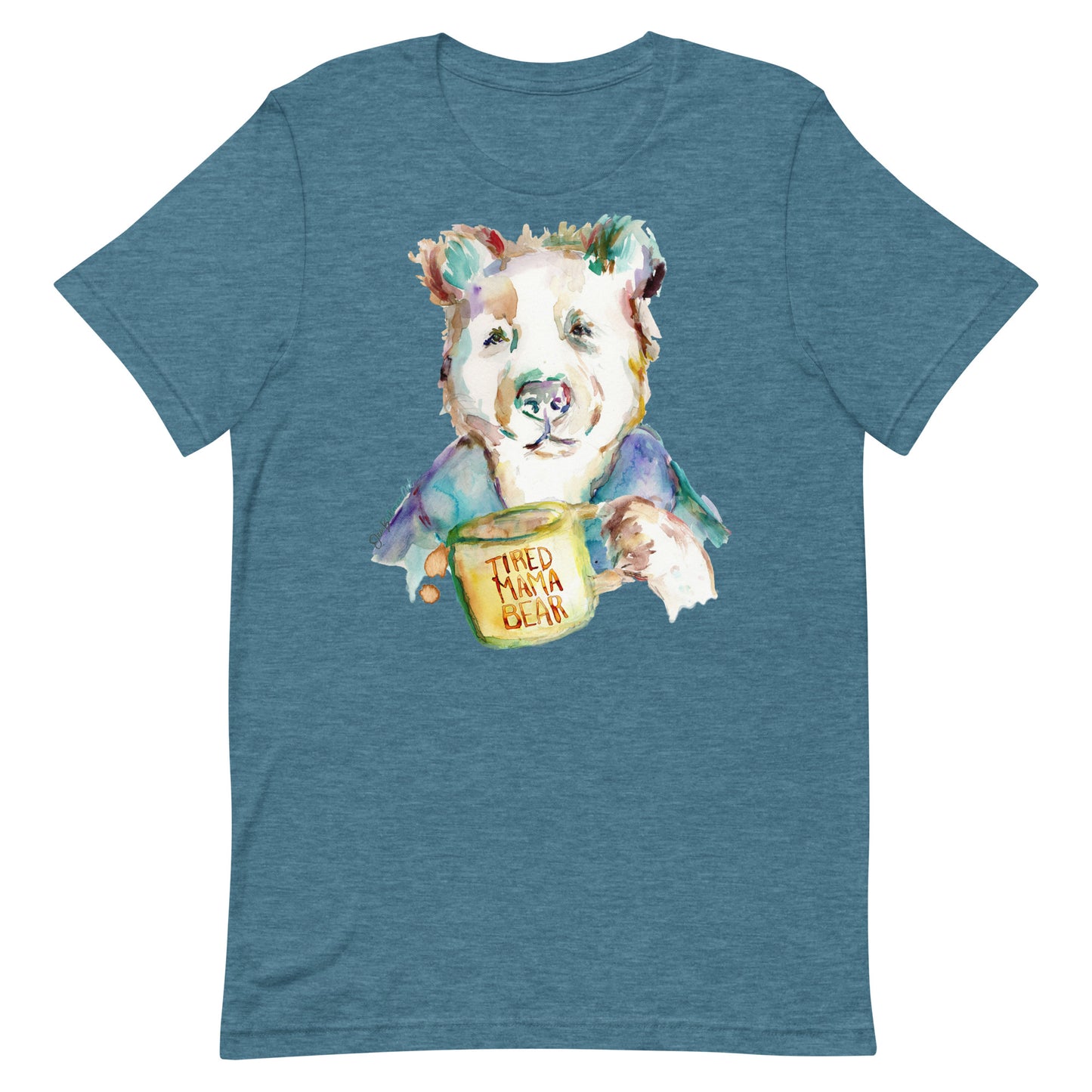 Tired Mama Bear Unisex t-shirt