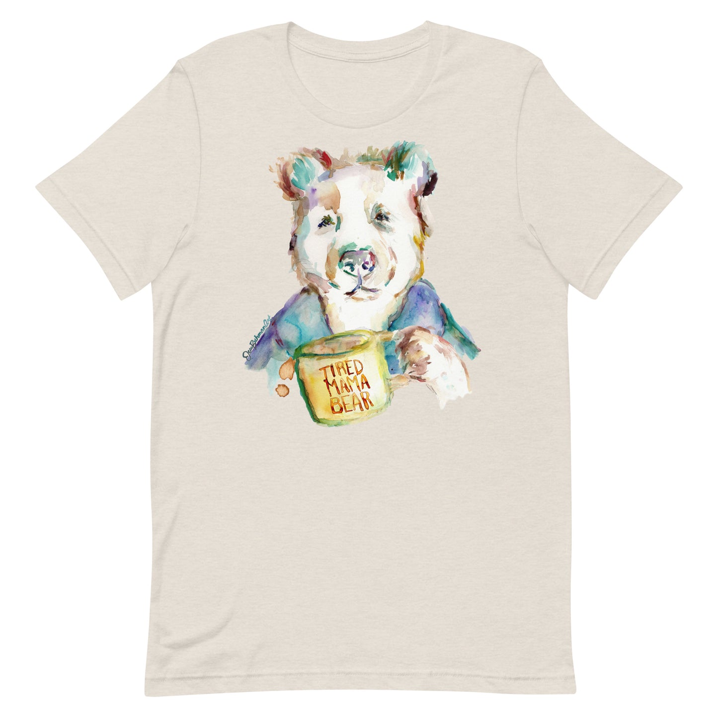 Tired Mama Bear Unisex t-shirt