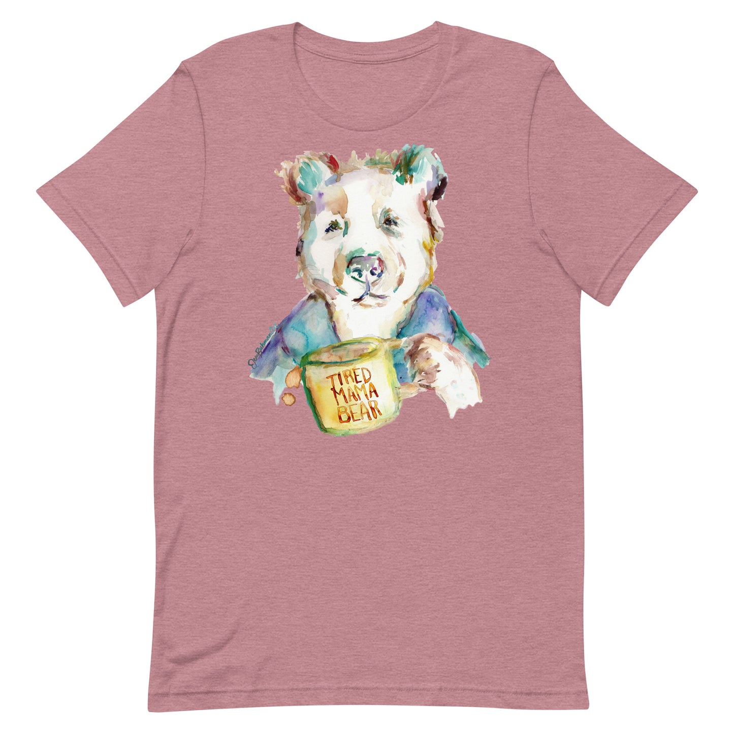 Tired Mama Bear Unisex t-shirt