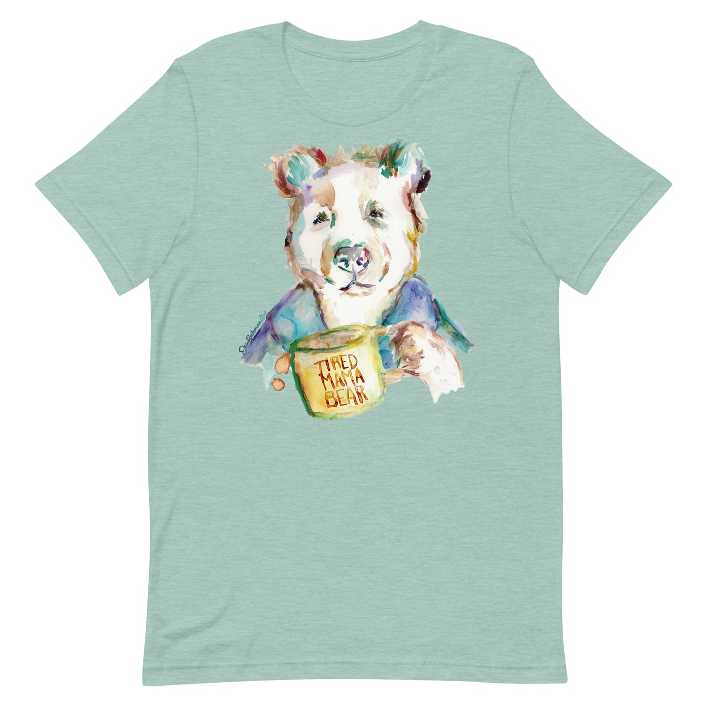 Tired Mama Bear Unisex t-shirt