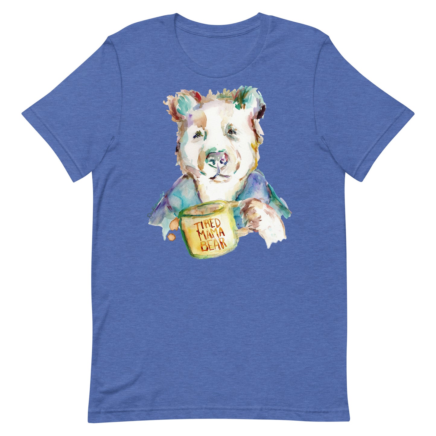 Tired Mama Bear Unisex t-shirt