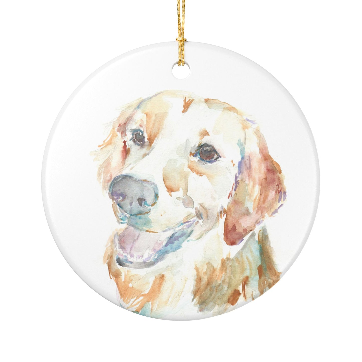 Copy of Copy of Golden Retriever Ceramic Decoration Ornament
