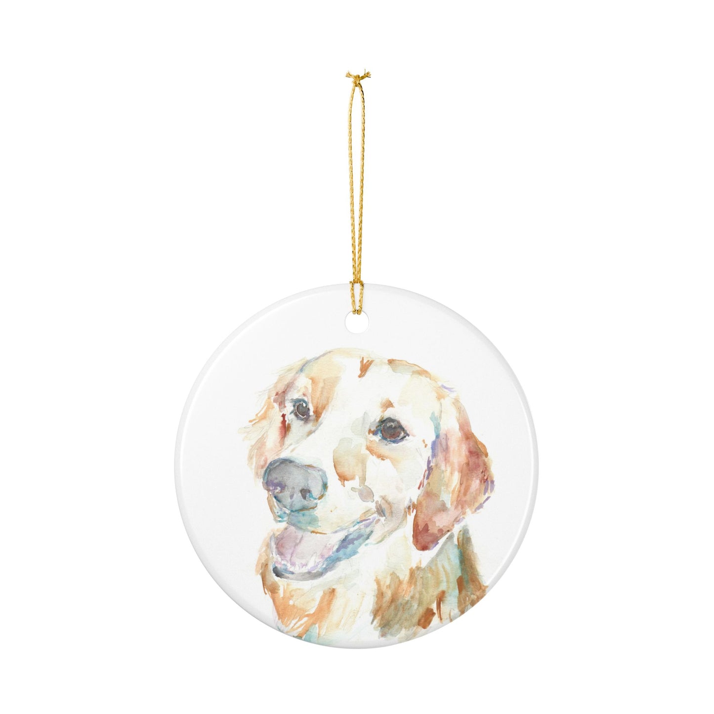 Copy of Copy of Golden Retriever Ceramic Decoration Ornament