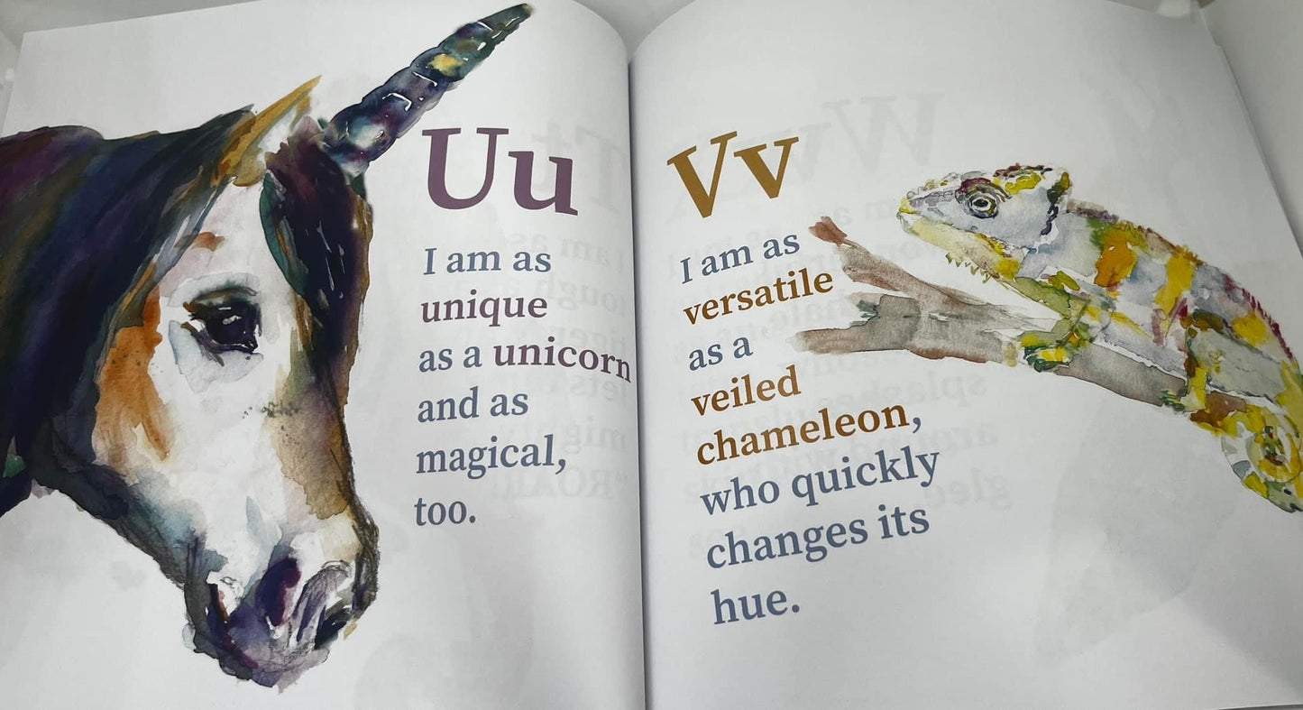 "Animals, ABCs and Me" Alphabetical Affirmation Book (Paperback)