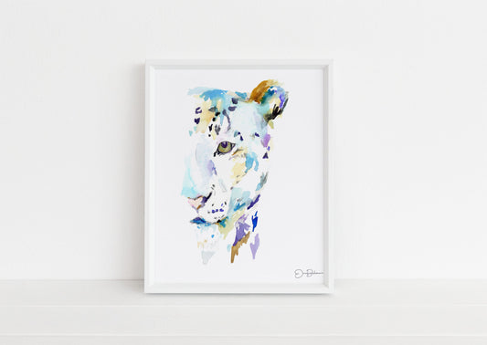 Leopard Print, | "Leopard" by Jess Buhman, Multiple Sizes, Select Your Size, Nursery Painting