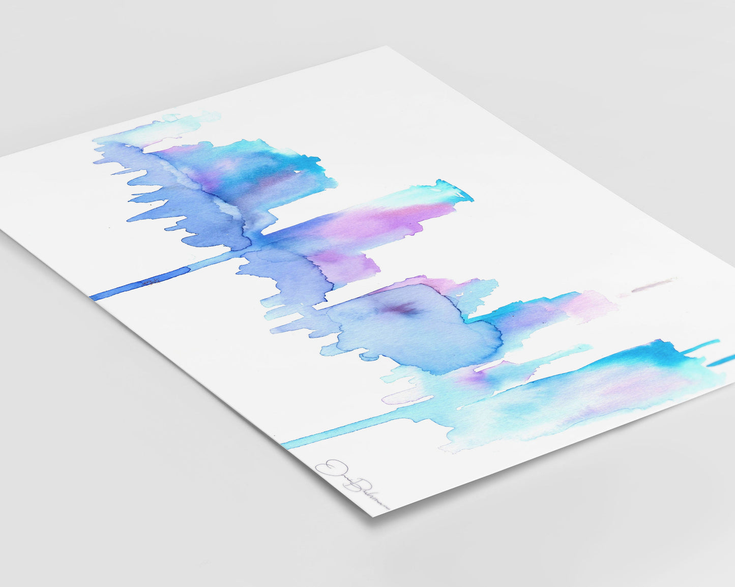 Watercolor Minneapolis Skyline Print Digital File  | "Minneapolis," by Jess Buhman, 8" x 10" Digital File, Printable Art, MN Art, Mpls Art