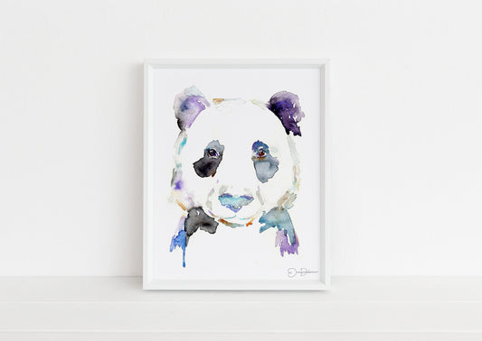 Panda Bear Watercolor Digital Download Print | "Panda" by Jess Buhman, Instant Download, Print at Home, Nursery Decor