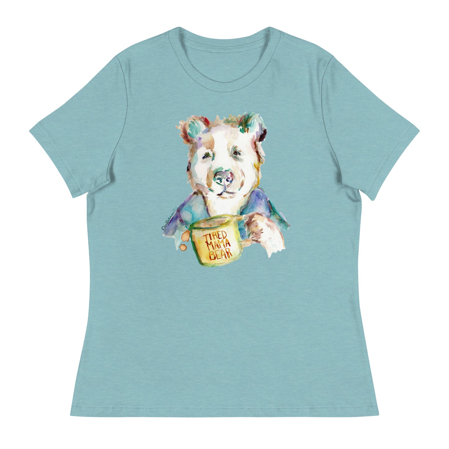 Tired Mama Bear Women's Relaxed T-Shirt