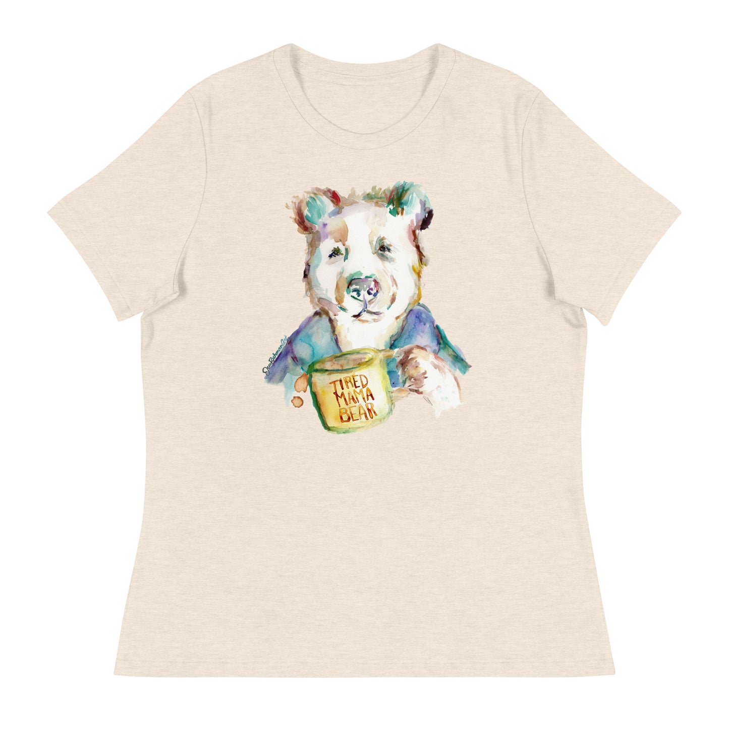 Tired Mama Bear Women's Relaxed T-Shirt