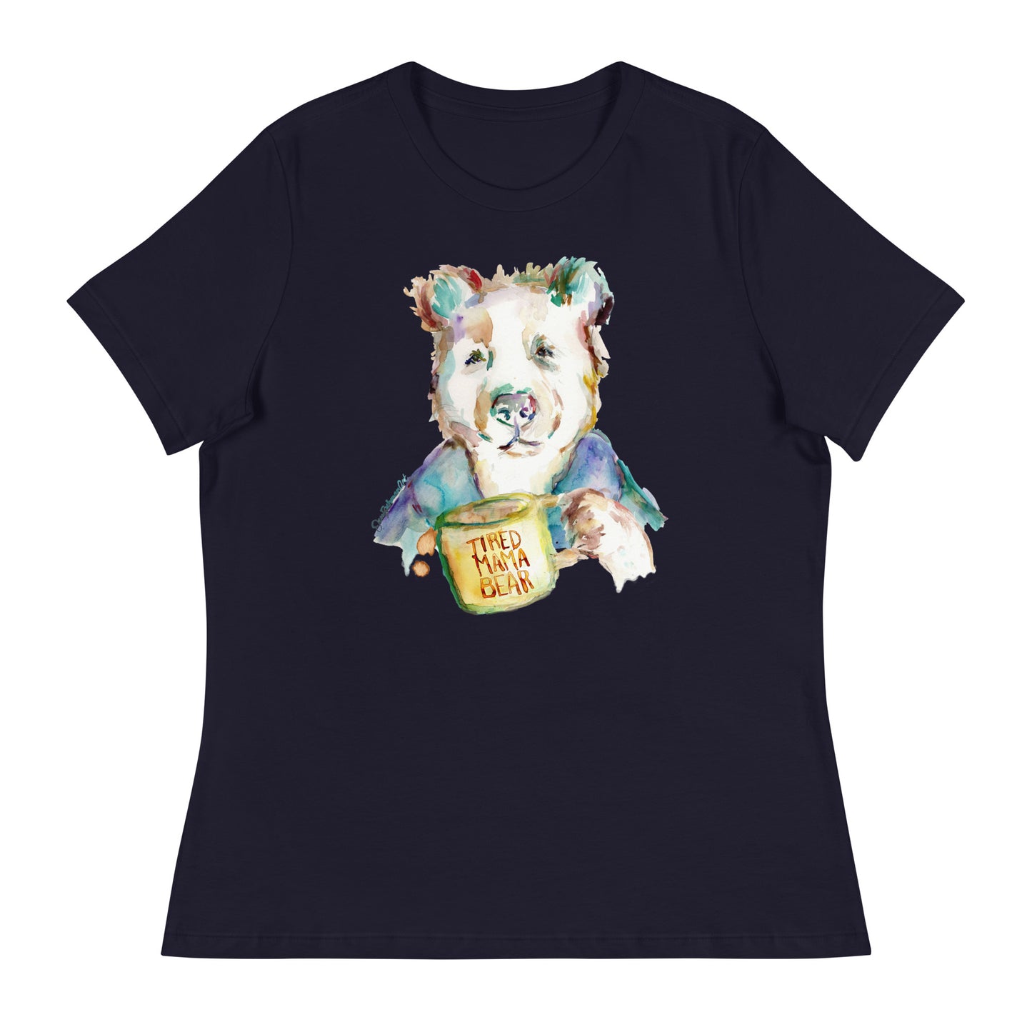 Tired Mama Bear Women's Relaxed T-Shirt